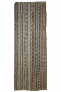 Extraordinary Kilim Rug Runner 4x11 Feet 130,336 - Turkish Rug Runner  $i