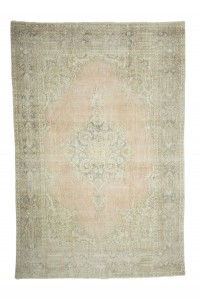 Oushak Rug Faded Turkish Carpet Rug 7x10 212,317