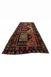 Flat weave Turkish Kilim Rug 5x12 Feet 164,357 - Turkish Kilim Rug  $i