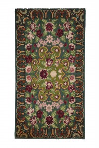 Turkish Kilim Rug Flower Pattern Kilim 6x12 192,355