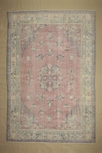 Oushak Rug Flower Pattern Oushak Rug 8x12 Feet 240,362