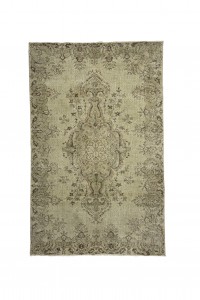 Oushak Rug Geometric Turkish Rug 5x8 Feet 160,252