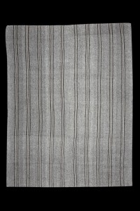 Gray Anatolian Kilim Rug 7x10 Feet 226,290 - Grey Turkish Rug  $i