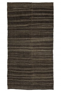 Goat Hair Rug Gray And Brown Kilim Rug 6x11 Feet  177,332