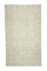 Oushak Rug Gray Beige Oushak Carpet Rug 6x9 Feet 166,280