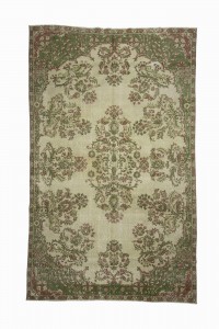 Oushak Rug Green Oushak Area Rug 6x10 Feet 192,310