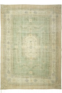 Oushak Rug Green Oushak Rug 7x10 Feet 206,290