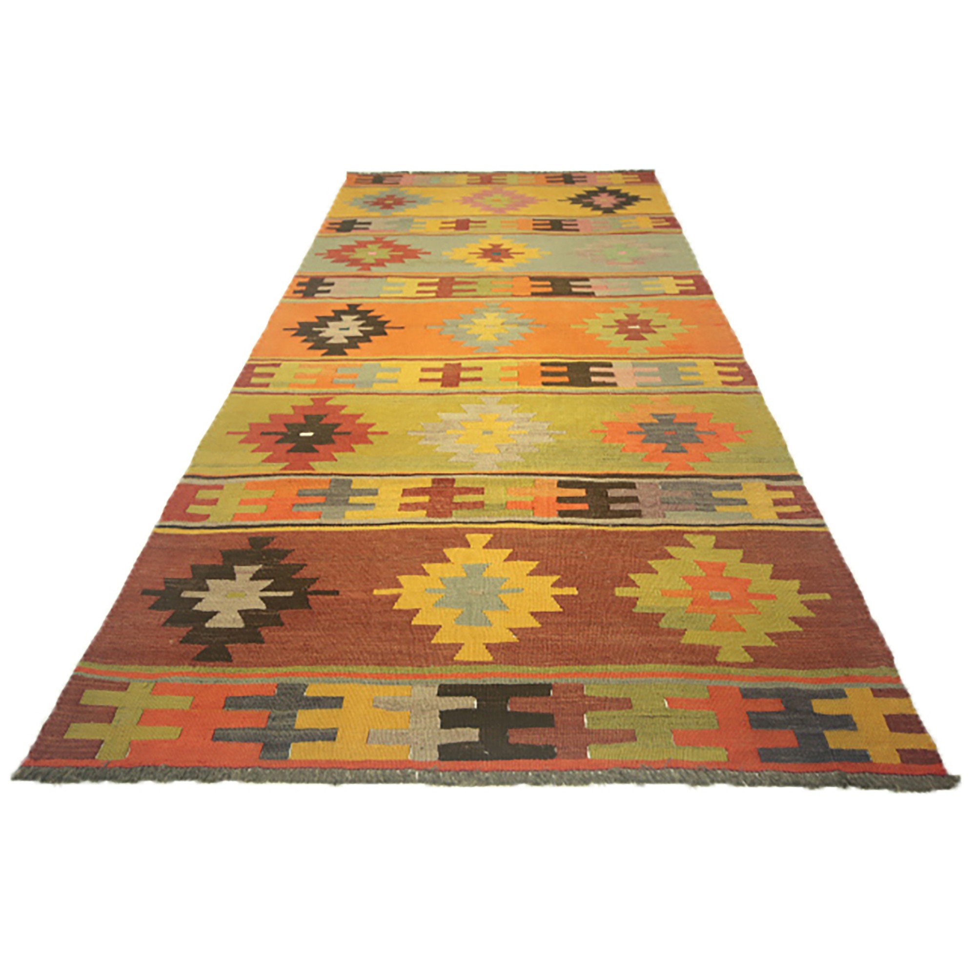 Handmade Kilim Rug 4x7 Feet Turkish Kilim Rug