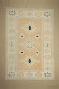 Oushak Rug Handwoven Turkish Rug 6x9 183,263