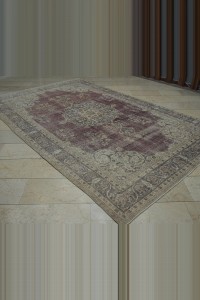 Heriz Pattern Turkish Rug 7x10 Feet 202,316 - Oushak Rug  $i