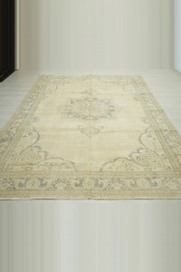 Heriz Pattern Vintage Oushak Carpet Rug 7x10 Feet  211,300 - Oushak Rug  $i