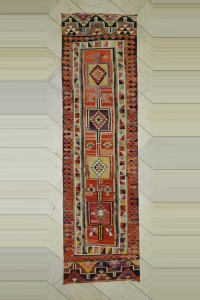 Turkish Rug Runner Home Decor Turkish Kilim Runner Rug 3x10 Feet 90,318