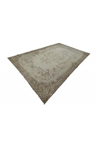 Large Beige Brown Oushak Rug 7x10 Feet 200,305 - Oushak Rug  $i