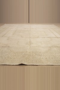 Large Beige Brown Oushak Rug 7x10 Feet 206,298 - Oushak Rug  $i