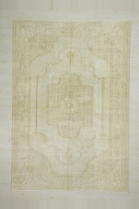 Oushak Rug Large Beige Brown Oushak Rug 7x10 Feet 206,298