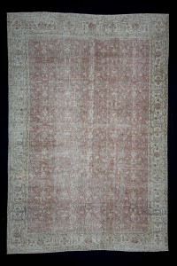 Oushak Rug Large Decorative Turkish Rug 7x10 Feet 215,311