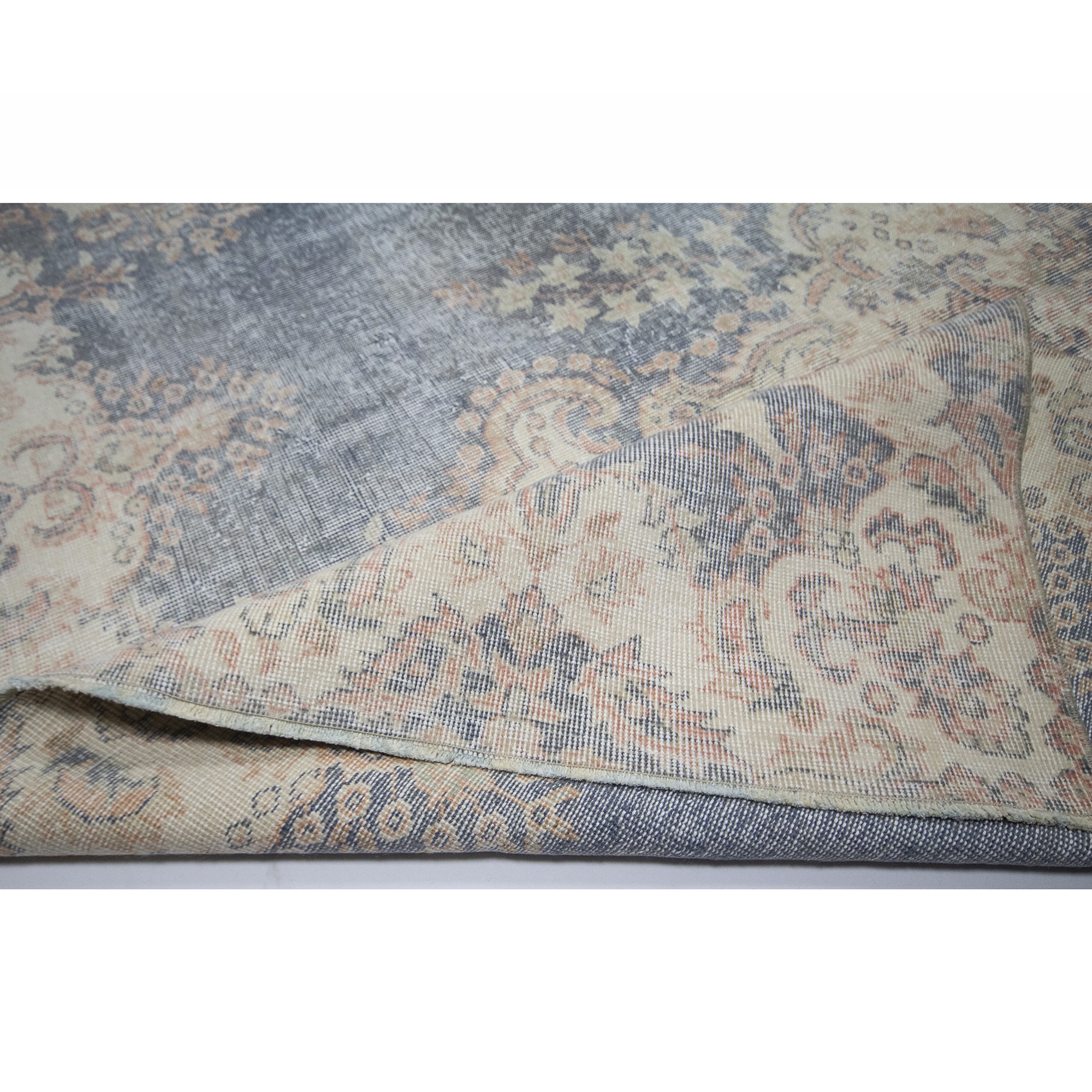 Large Faded Oushak Rug 7x10 Feet Oushak Rug