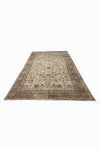 Large Floral Oushak Rug 7x10 Feet 207,315 - Oushak Rug  $i