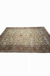 Large Floral Oushak Rug 7x10 Feet 207,315 - Oushak Rug  $i