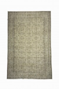 Oushak Rug Large Muted Oushak Rug 7x10 Feet 210,318