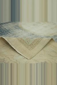 Large Navy Blue Turkish Rug 7x10 Feet 203,296 - Oushak Rug  $i