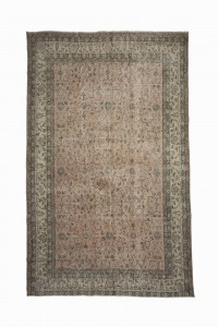 Oushak Rug Large Turkish Area Rug 7x11 Feet 202,319