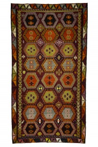 Turkish Kilim Rug Large Turkish Kilim Rug 7x13 Feet 216,394