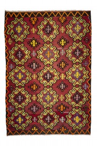 Turkish Kilim Rug Large Turkish Kilim Rug 7x9 Feet  203,290