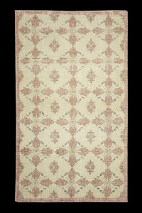 Oushak Rug Light Color Turkish Oushak Rug 4x7 Feet 135,226