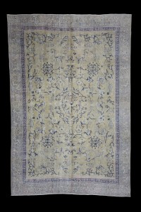 Oushak Rug Light Yellow Oushak Rug 7x10 Feet 197,290