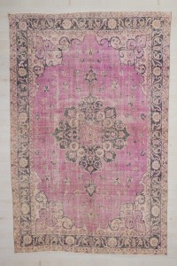 Oushak Rug Lilac Color Oushak Rug 7x10 Feet 202,308