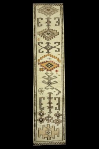 Turkish Rug Runner Long Hallway Runner Rug 4x16 Feet 106,472