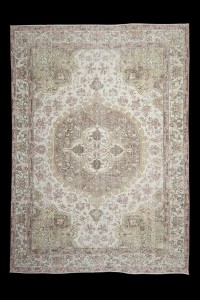 Oushak Rug Low Pile Turkish Rug 7x10 Feet 213,293