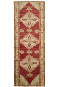 Turkish Rug Runner Mid-Century Turkish Rug Runner 3x9 Feet 102,284