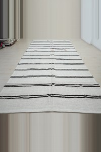 Minimalist Decor Organic Hemp Rug 7x13 200,402 - Turkish Hemp Rug  $i