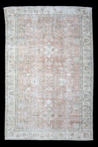 Oushak Rug Muted Oushak Rug 6x9 Feet 182,273