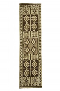 Natural Kilim Rug Runner 3x11 Feet 92,343 - Turkish Rug Runner  $i