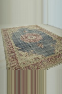 Navy Blue Oushak Area Rug 8x11 Feet 237,340 - Oushak Rug  $i