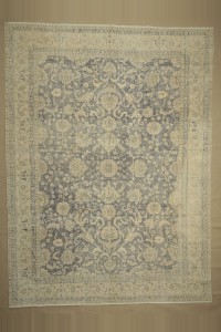 Oushak Rug Navy Blue Vintage Oushak Carpet Rug 8x11 Feet  254,340