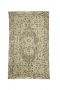 Oushak Rug Neutral Color Oushak Area Rug 6x9 Feet 169,277