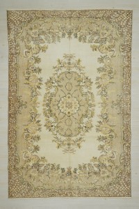 Neutral Oushak Rug 6x10 Feet 186,290 - Oushak Rug  $i