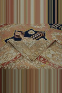 Nineteen Century Antique Turkuman Carpet Rug 5x8 153,253 - Turkish Carpet Rug  $i