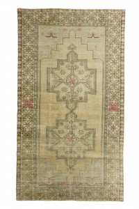 Oushak Rug Nomadic Turkish Rug 4x8 Feet 132,237