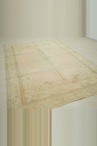 Old Turkish Area Rug 6x10 193,297 - Oushak Rug  $i