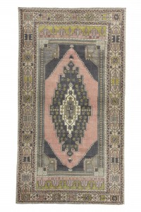 Oushak Rug Old Turkish Oushak Rug 4x8 Feet 130,232