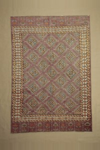 Turkish Carpet Rug  Old Vintage Tekke Rug 5x8 160,230