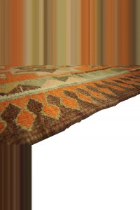 Orange Herki Kilim Rug Runner 3x9 86,280 - Turkish Rug Runner  $i