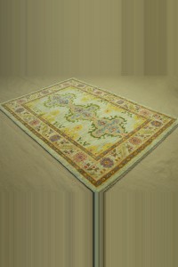 Oushak Carpet Rug 5X7 152,216 - Oushak Rug  $i