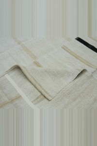 Oversize Modern Stripe Hemp Kilim Rug 9x12 286,353 - Turkish Hemp Rug  $i