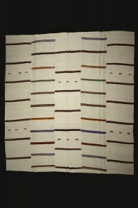 Turkish Hemp Rug Oversize Multi Colors Striped Turkish Hemp Rug 11x12 Feet  336,368